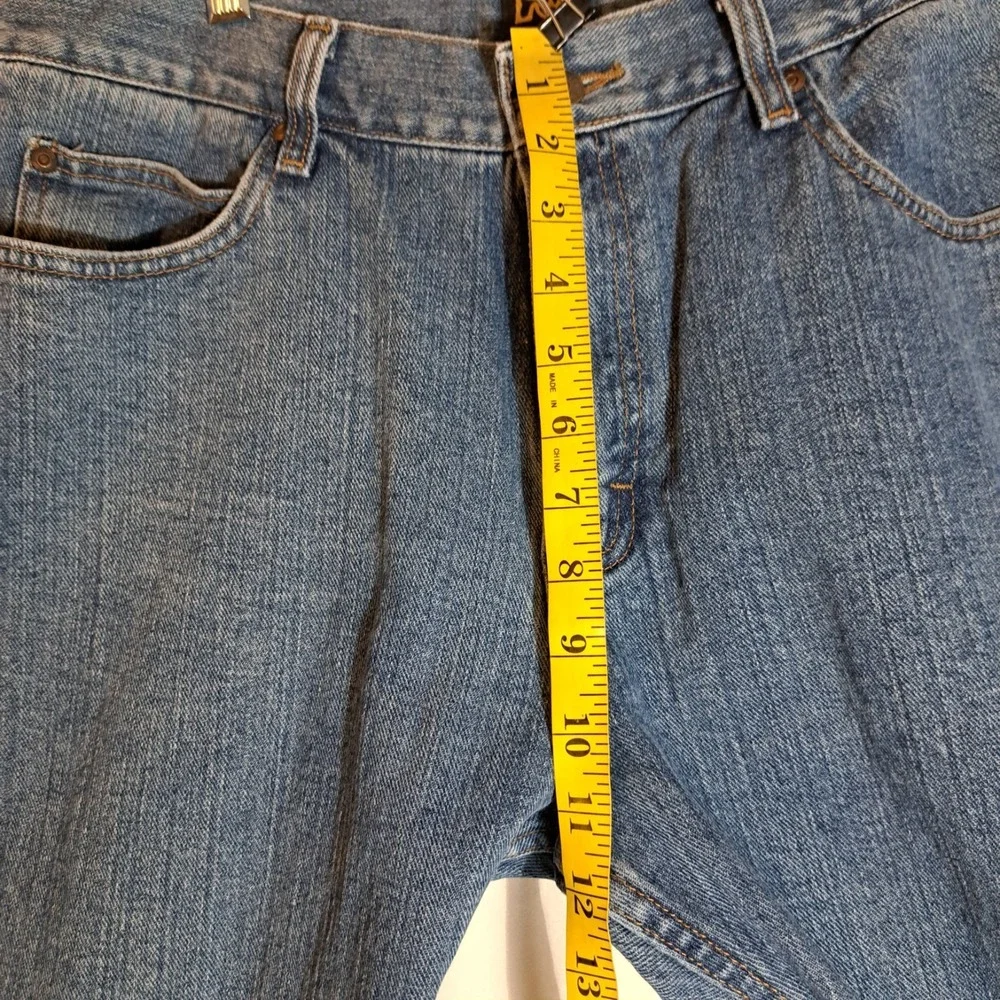 Lee Jeans Mens 38x29 Blue Relaxed Fit Straight Leg Denim Classic 90s Style‎